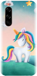 Husa din silicon compatibila cu Sony Xperia 5 - model Magic Unicorn 