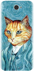 Husa din silicon compatibila cu Sony Xperia E4 - model Vincent Meow 