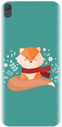 Husa din silicon compatibila cu Sony Xperia E5 - model Winter Fox 