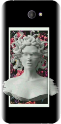 Husa din silicon compatibila cu Sony Xperia M2 - model Contemporary Art 2 