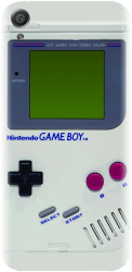 Husa din silicon compatibila cu Sony Xperia X - model Retro Game Boy 