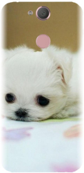 Husa din silicon compatibila cu Sony Xperia XA2 - model Puppies 001 