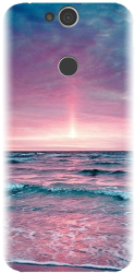 Husa din silicon compatibila cu Sony Xperia XA2 PLUS - model Calm Sea 