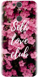 Husa din silicon compatibila cu Sony Xperia XA2 PLUS - model Love Self Love Club 