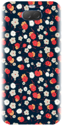 Husa din silicon compatibila cu Sony Xperia XA3 - model Floral Colorat 