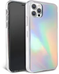 Husa protectie Flippy compatibila cu Apple iPhone 12 Pro Max Laser Gradient Case Cameleon 