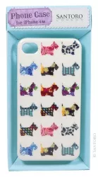 Husa rigida Eclectic pt iPhone 4/4s - Scottie Dogs