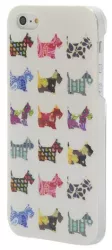 Husa rigida iPhone 5/5S Eclectic Scottie Dogs 