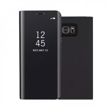 Husa Samsung Galaxy S9 Plus Flip Cover Oglinda Negru 