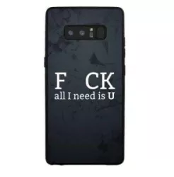 Husa Samsung Note 8 Multicolor Mesaj Fcuk 