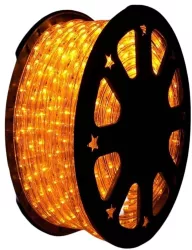 Instalatie Craciun 52 m 1248 Led-uri Furtun Luminos Alb cald 8 jocuri de lumini Transformator Sectionabila 220 V Flippy 
