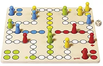 Joc din lemn ludo 