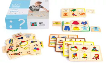 Joc educativ bingo cu imagini 