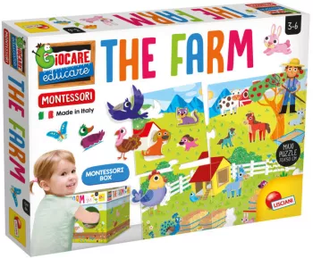 Joc tactil Montessori - Ferma 