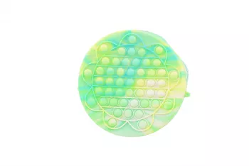 Jucarie antistres din silicon Flippy Pop It Now and Flip It Geanta Floarea Soarelui Verde 