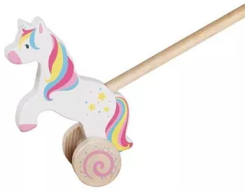 Jucarie de impins unicorn 
