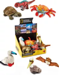 Jucarie din plus National Geographic Pui de animale Galapagos 28 cm 