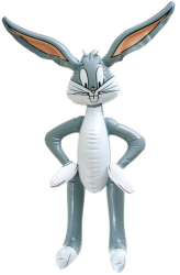 Jucarie gonflabila Bugs Bunny inaltime 65 cm 