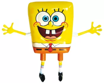 Jucarie gonflabila Sponge Bob inaltime 60 cm 