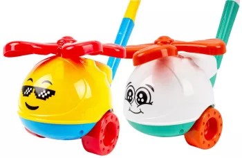 Jucarie zornaitoare de impins TechnoK elicopter unisex 