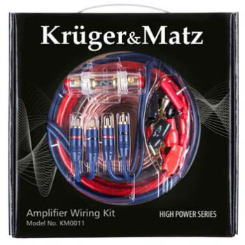 Kit cabluri montaj auto suport siguranta 60A Kruger&Matz 
