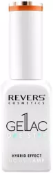 Lac de unghii Gellac 1 Step Hybrid Effect Non UV Revers 55 Portocaliu Neon 10 ml 