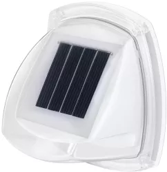 Lampa solara LED tip aplica pentru perete Flippy 8.5 x 9 cm 2V ABS 600mAh rezistent la apa material ABS 8 LED-uri alb cald 