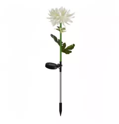 Lampa Solara LED tip Crizantema cu o floare pentru Gradina Inaltime 80 cm Flippy 