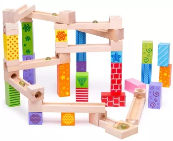 Marble Run din lemn 