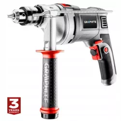 Masina de gaurit insurubat bormasina cu percutie 720  W mandrina 0-13 mm Graphite 