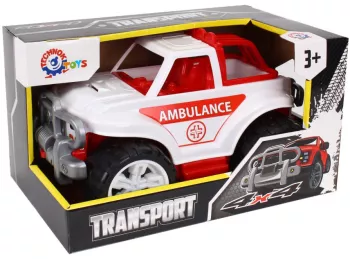 Masinuta ambulanta SUV 4x4 TechnoK in cutie 
