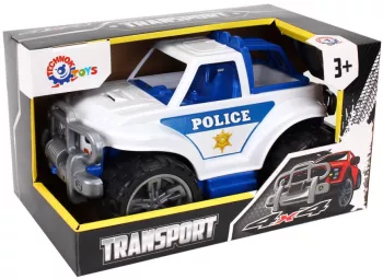 Masinuta de politie SUV 4x4 TechnoK in cutie 