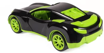 Masinuta sport TechnoK 6139 negru cu verde 