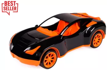 Masinuta sport TechnoK negru cu portocaliu 