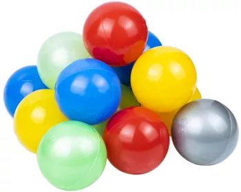 Mingiute plastic 7 cm 100 buc/punga - ROBENTOYS 