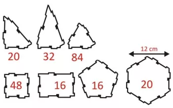 Miniland - joc conexion 236 piese 