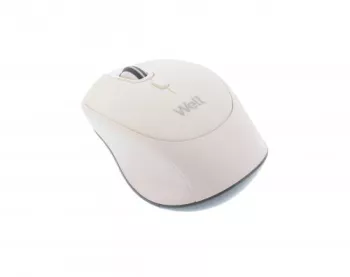 Mouse wireless Well MWP201 alb 