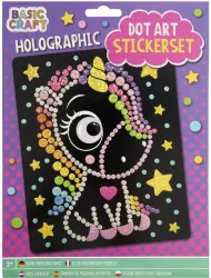 Mozaic cu autocolante - Unicorn 