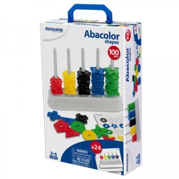 Numaratoare abacolor cu forme si activitati 