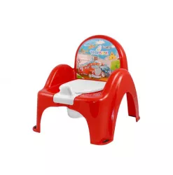 Olita muzicala tip scaunel Tega Cars Red 