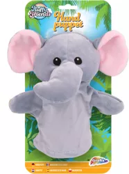 Papusa de mana - Elefant vesel 