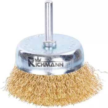 Perie sarma alama tip cupa cu tija 75 mm Richmann  