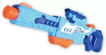 Pistol cu Apa pentru Copii Rezervor Pentru Piscina/Plaja Flippy 6ani+ Albastru 1200ML 