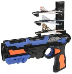 Pistol lansator 3 avioane Toi-Toys TT35257A 