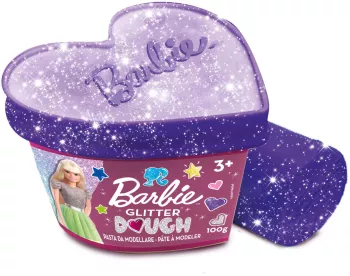 Plastilina cu sclipici - Barbie 