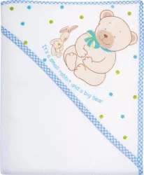 Prosop de baie cu gluga Terry 100 x 100 Womar Zaffiro AN-TR-100 