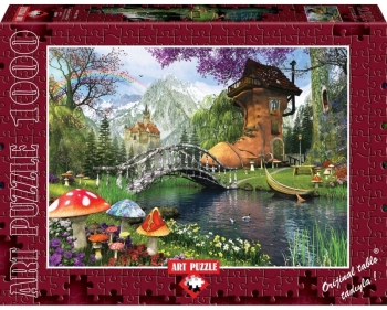 Puzzle 1000 piese The Old Shoe House - DOMINIC DAVISON 
