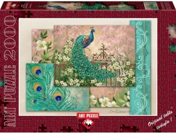 Puzzle 2000 piese - Jewel Of The Garden - DONA GELSINGER 