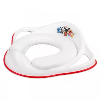 Reductor wc moale copii MyKids Bing Alb-Rosu 
