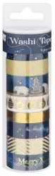 Set 8 role banda adeziva decorativa Wahi Tape Craciun Grafix GR0510KGE 